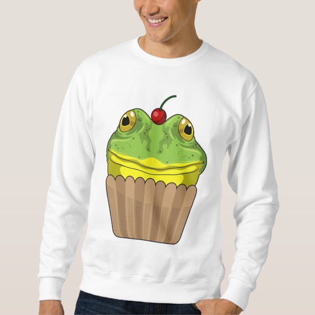 Frog with Muffin Sweatshirt (Front)