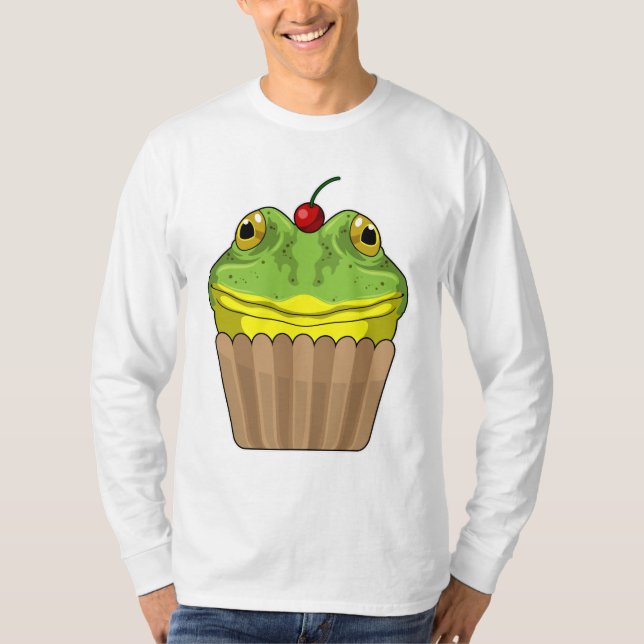 Frog with Muffin T-Shirt (Front)
