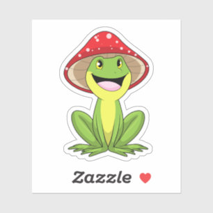 Frog with Mushroom