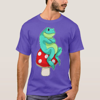 Frog With Mushroom T-Shirt