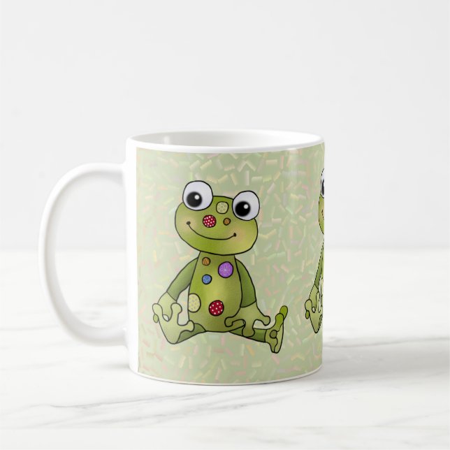Frog with points coffee mug (Left)