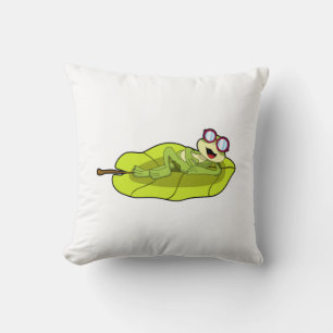 Frog with Sunglasses Cushion