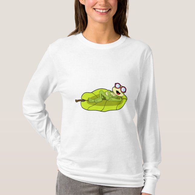Frog with Sunglasses T-Shirt (Front)