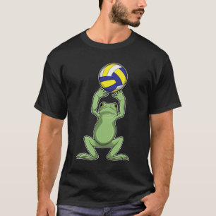 Frog with Volleyball T-Shirt