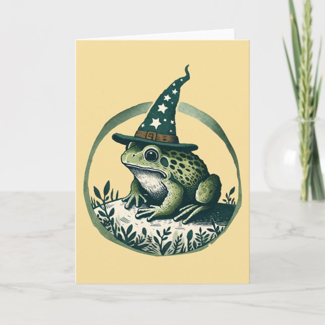 Frog Wizard                                        Card (Front)
