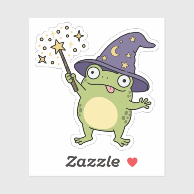 Frog Wizard Casting Spells (Sheet)