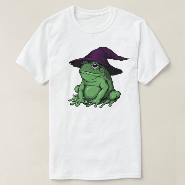 Frog Wizard T-Shirt (Design Front)