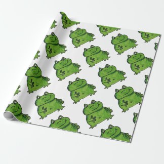 Frog Wrapping Paper