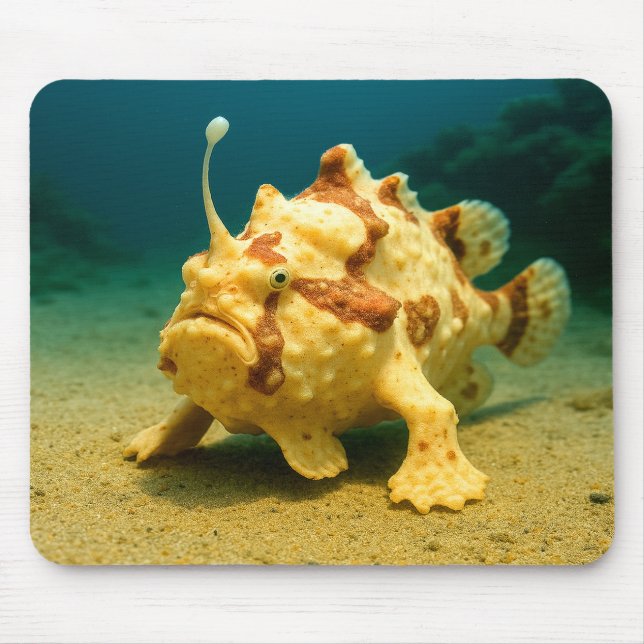 Frogfish & Furious Mouse Pad (Front)