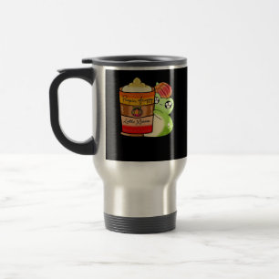 Frogg Drinking Spicy Pumpkin Latte Travel Mug