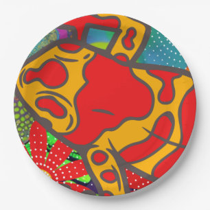 Frogger Paper Plate