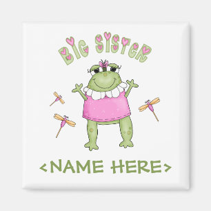 Froggie Big Sister Magnet