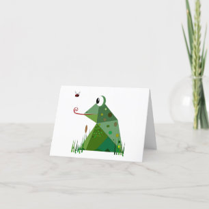 Froggie Greeting Card