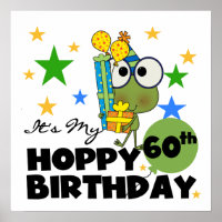Froggie Hoppy 60th Birthday