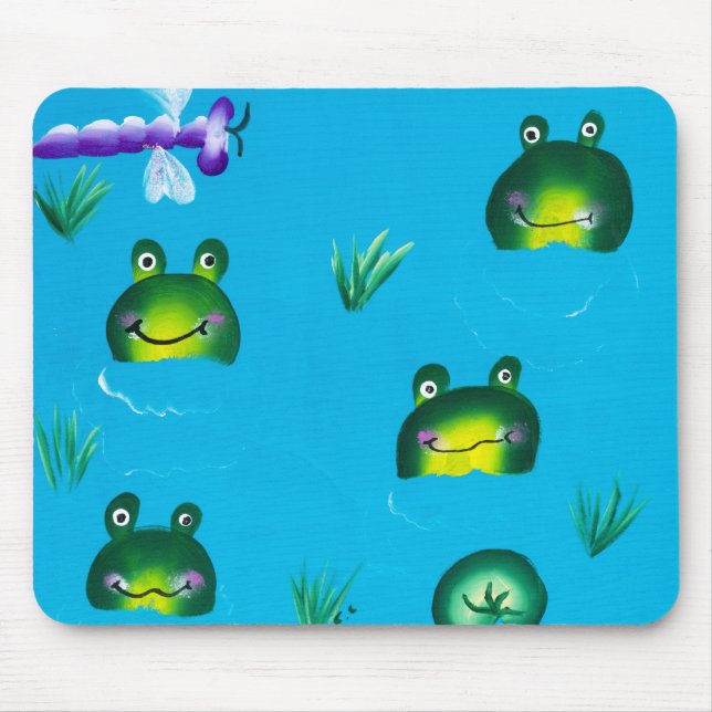 FROGGIE POND Mousepad (Front)