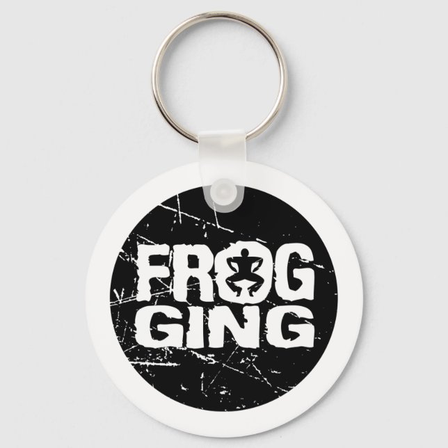 Frogging Key Ring (Front)