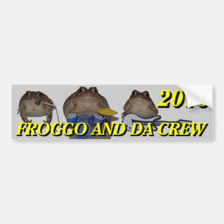 froggo bumper 2016 sticker