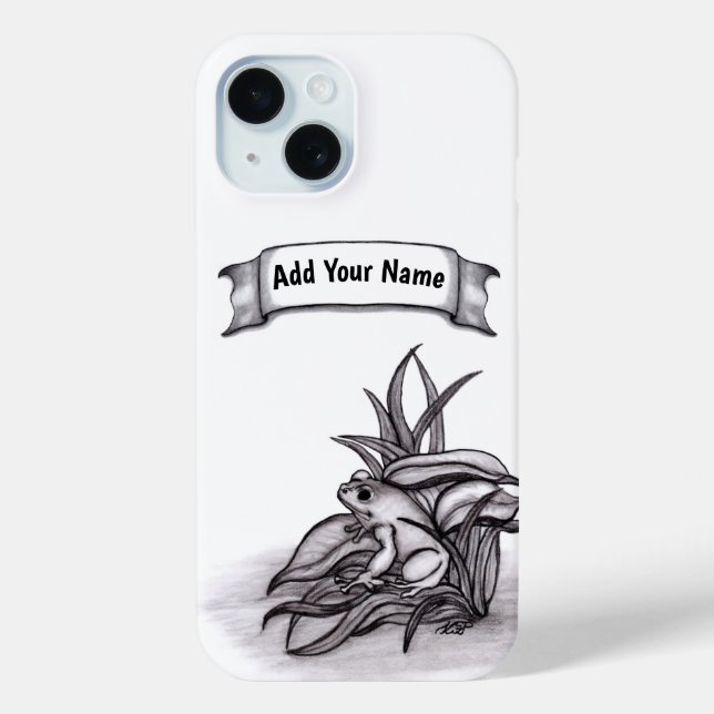 Froggy , Add Your Name Case-Mate iPhone Case (Back)