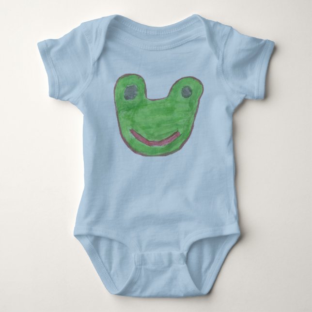 Froggy Baby Bodysuit (Front)