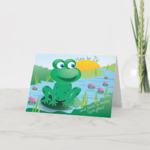 Froggy - Greeting Card