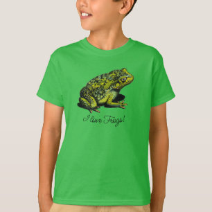Froggy, I love frogs!  T-Shirt