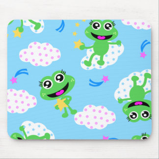 froggy star allover mouse pad
