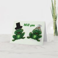 Froggy Wedding - Will You Marry Me?