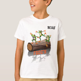 "Frog'n Customisable Boy's T-Shirt
