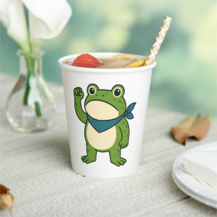 Frogs Against Fascism Portland Frog Protest Paper Cups