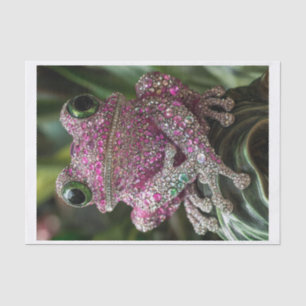 Frogs and Diamonds1 Tissue Paper