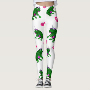 Frogs And Kisses Leggings