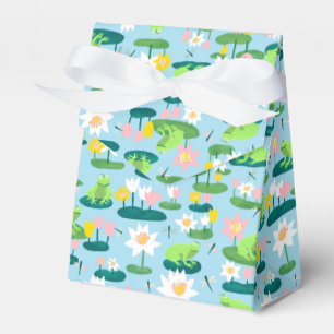 Frogs and Lily Pads Cute BABY SHOWER Birthday Kids Favour Box