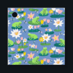 Frogs and Lily Pads Cute BABY SHOWER Birthday Kids Favour Tags<br><div class="desc">Whimsical cute gift tags for a fun baby shower or birthday party! Check my shop for matching gift wrap, paper plates, cups, party decor and invitations! Add your own text to the back side or delete it. Click "personalise" to edit the text and you can also change the fonts, colours,...</div>