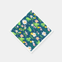 Frogs and Lily Pads Cute BABY SHOWER Birthday Kids