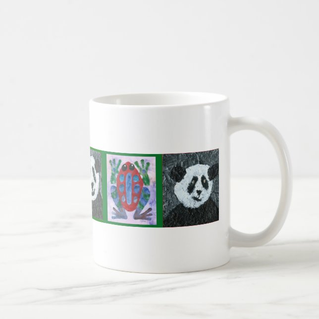 Frogs and Pandas Mug (Right)