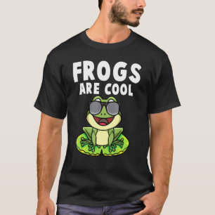 Frogs Are Cool Tree Frog Toad Amphibian Herpetolog T-Shirt