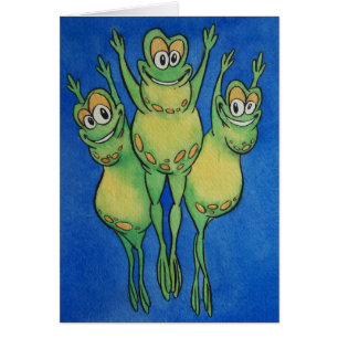 Frogs Jumping for Joy