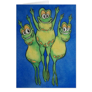 Frogs Jumping for Joy
