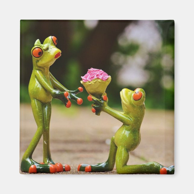 Frogs lovers magnet (Front)
