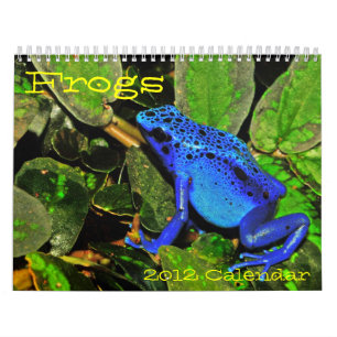 Frogs of the World Calendar