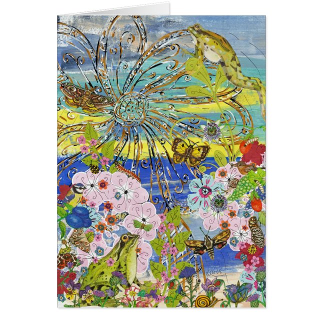 Frogs Paradise card (Front)