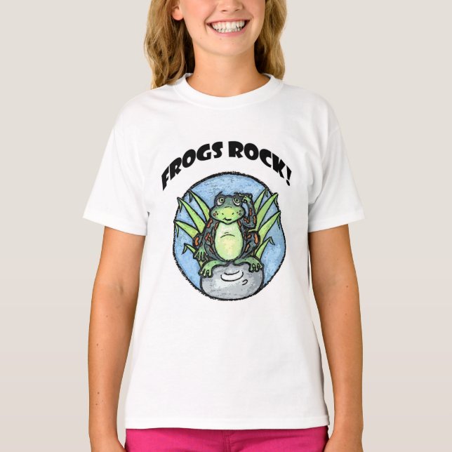 Frogs Rock T-Shirt (Front)