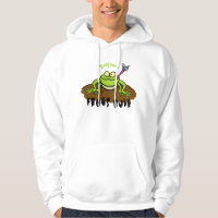 Frogs rule funny green frog cartoon