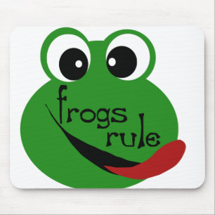 Frogs Rule Mouse Pad