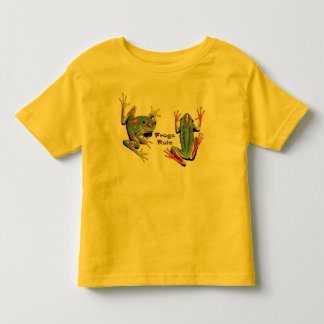 Frogs Rule Toddler T-Shirts