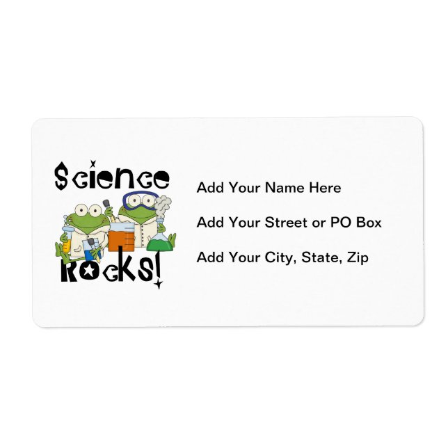 Frogs Science Rocks (Front)