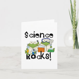 Frogs Science Rocks Card