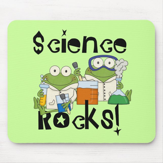 Frogs Science Rocks Mouse Pad (Front)