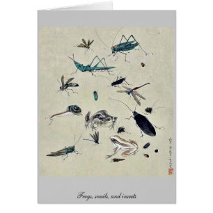 Frogs, snails, and insects