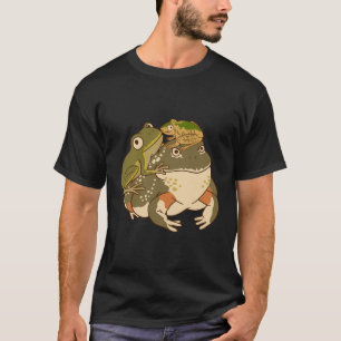 Frogs Stack Amphibian Tadpole Toad Frog Lover T-Shirt